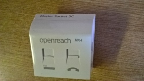 Openreach mk4 master socket - bt,