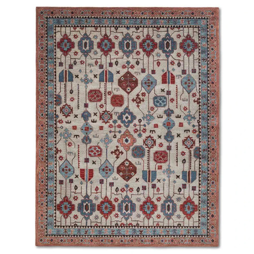 Hand tufted woollen rug - woollen,