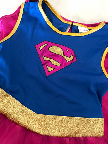 Supergirl girls fancy dress - supergirl,