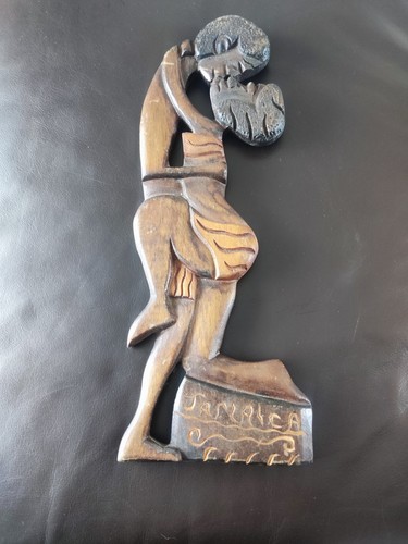 Hand carved wooden souvenir - wooden,