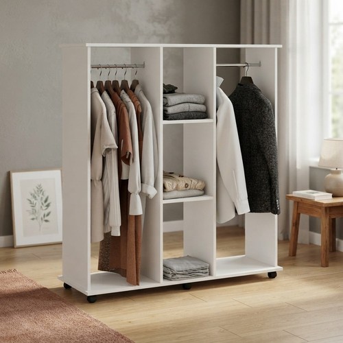 Compact double open - double, wardrobe