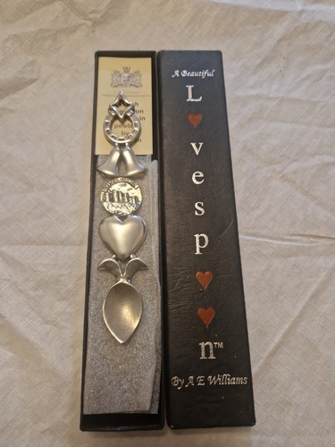 Lovespoon solid english pewter - solid,