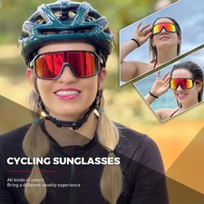 Photochromic Cycling Sunglasses MTB Glasses Road Bicycle Riding UV400 Goggle UK