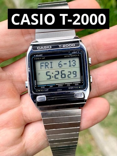 Casio t2000 digital - digital, watch