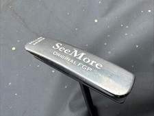 SEEMORE FGP BLADE SQUARE TO SQUARE ZERO TORQUE PUTTER-32" SEEMORE OVERSIZE GRIP