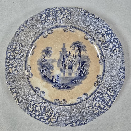Vintage antique plate alcock - antique,