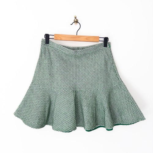 Vivienne tam green grid - grid, print