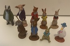 9 Peter Rabbit Figures
