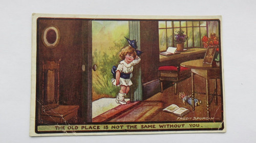 Comic art postcard - comic/art, fred