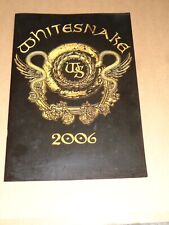 Whitesnake 2006 European Tour Programme
