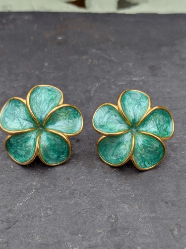 Enamel frangipani plumeria - frangipani,