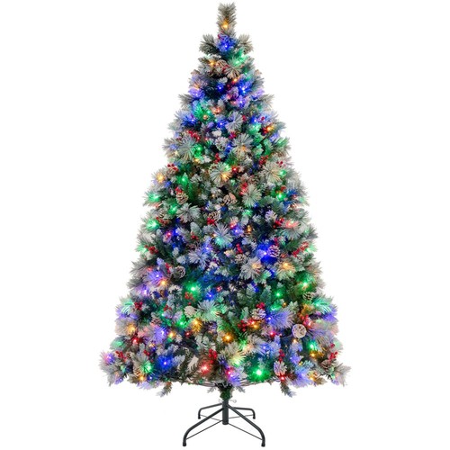 7ft pre lit artificial - 7ft,