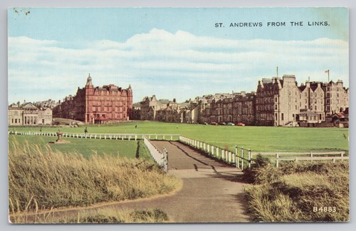 Golf postcard andrews from - golf,