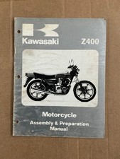 NOS GENUINE KAWASAKI WORKSHOP SET UP ASSEMBLY & PREP MANUAL Z400 Z 400 J1 1980