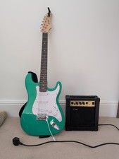 Electric Guitar And Amplifier