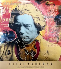 Steve Kaufman Beethoven Warhol