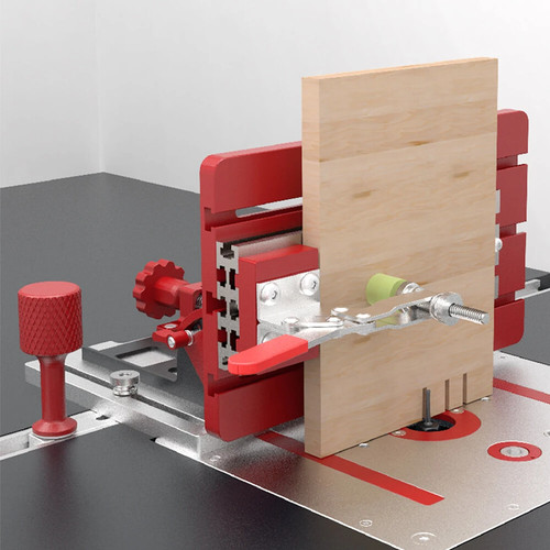 Adjustable angle joinery sled - adjustable-angle,