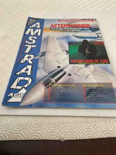 Amstrad action february - amstrad,