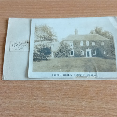 Vintage postcard house - vintage,