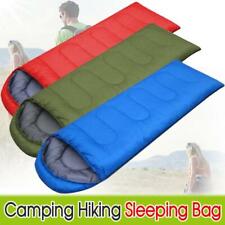 3 Season Single Sleeping Bags Rectangular Envelope Sleeping Bags Kids Adult UK