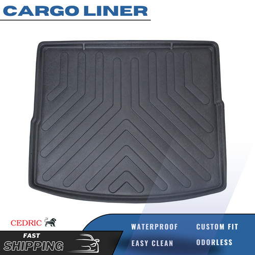 Rear trunk cargo floor tray - rear,