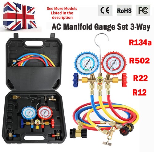 Refrigerant manifold gauge - refrigerant, ac