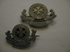 2 RARE OLD ST JOHN AMBULANCE