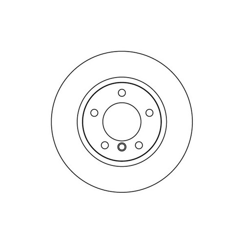 Brake discs vented for bmw - 2x,