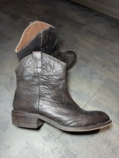 WOMENS FAT FACE BLACK LEATHER