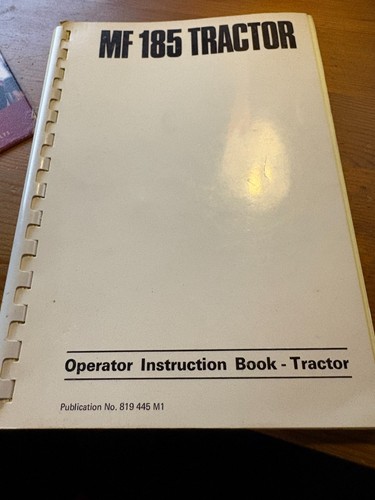 Massey ferguson 185 series - massey,