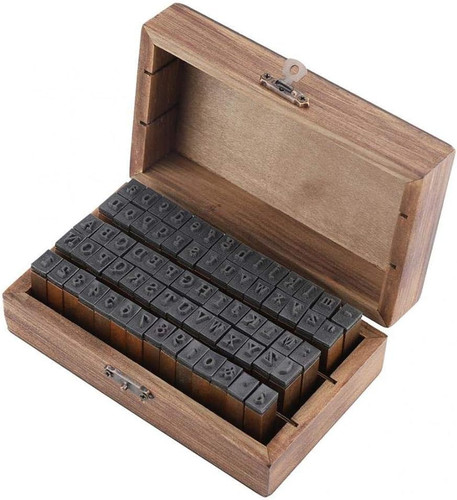 Vintage wooden alphabet - wooden,
