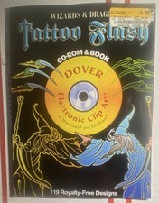 Dover Wizards & Dragons Tattoo