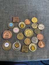 job lot of 1980/90’s running medals