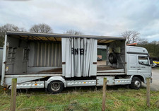 Roger Dyson Covered Vehicle Transporter Recovery Truck Body Mercedes 1323 
