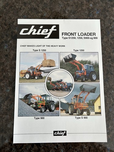 Chief tractor loader - chief,