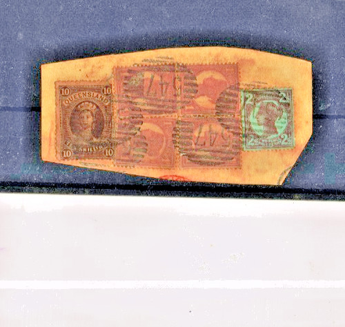 1906 brown large chalon - 10/-,