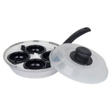 EGG POACHER 4 POACHED PAN  Egg