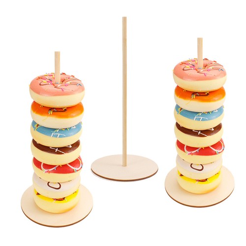 3pcs donut stacker - 3pcs, stand