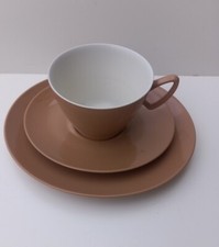 Gaydon melmex cup and plates vw camper Brown Taupe melamine camping