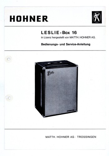 Hohner lesli box - lesli-box, 16