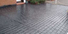 Anti slip imprinted concrete - imprinted,