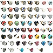Vintage door knobs ceramic - vintage,