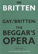 Gay/Britten: The Beggar's Opera (DVD, 1963) With Booklet