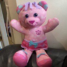 Pink Doodle Bear 2014 Plush 15" Soft Toy Teddy Bear Just Play