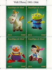 DISNEY CHARACTERS TOY STORY PINOCCHIO 2014 MNH STAMP SHEETLET
