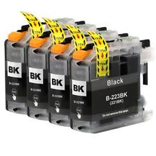 4 Black Printer Ink Cartridges