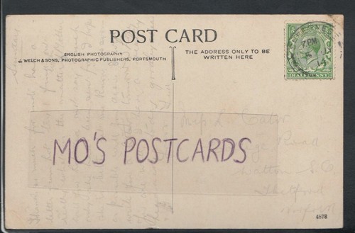 Family history postcard - history,