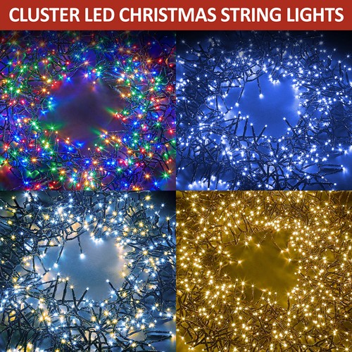 Cluster christmas tree string - cluster,