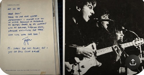 Beatles memorabilia jurgen - beatles,