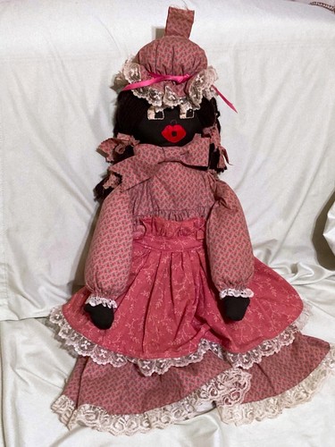 Large vintage folk art - folk, black